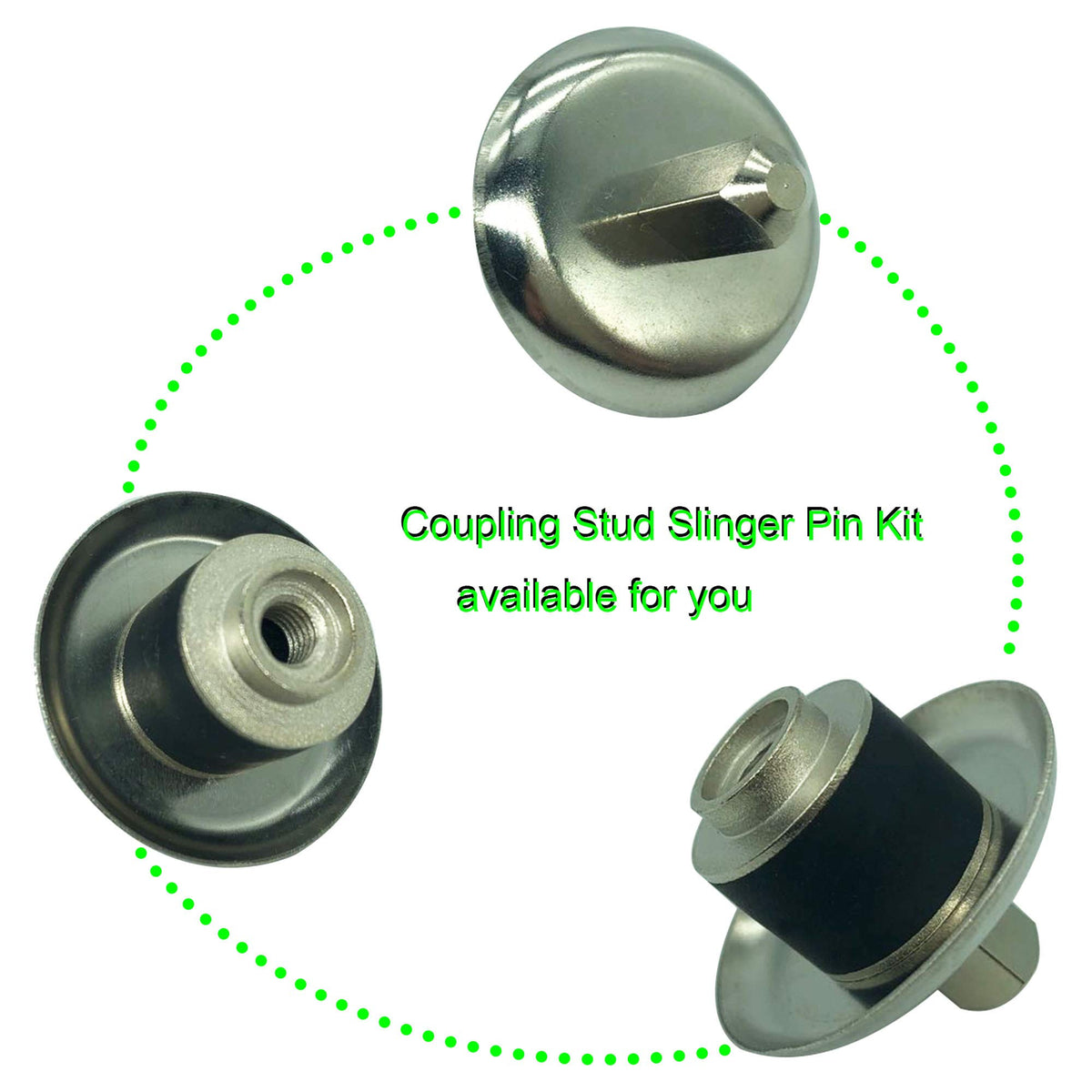 DTAIR Blender Coupling Stud Slinger Pin Kit Replacement for Oster Osterizer Blenders (Pack of 2)