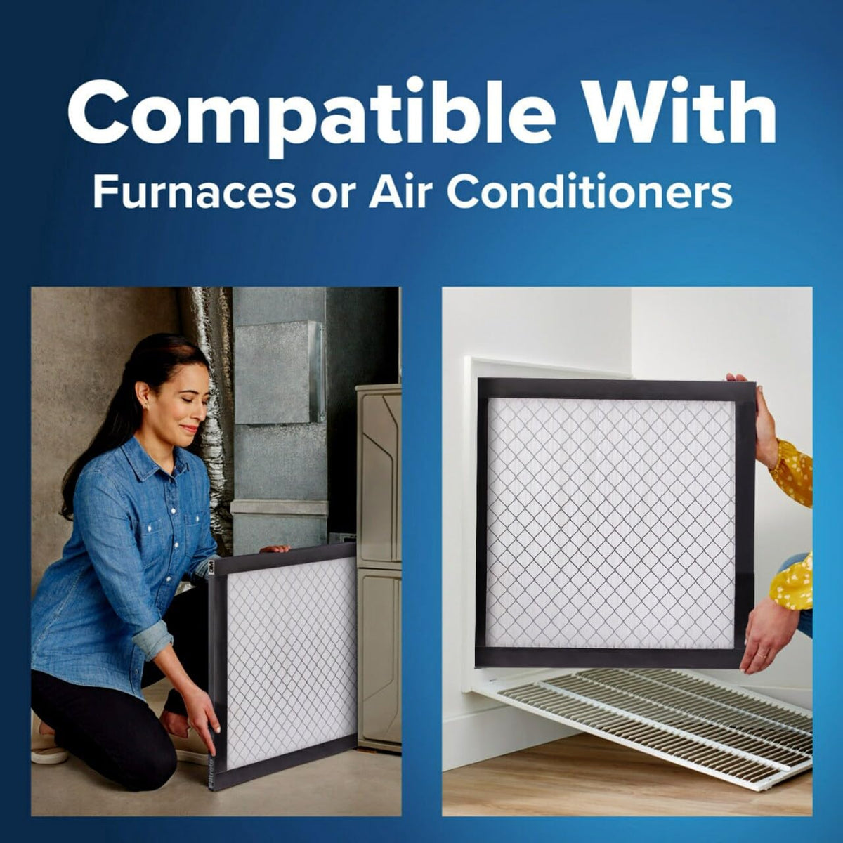 Filtrete 16x25x1 Air Filter, MERV 14, MPR 2500, 4 HVAC Filters