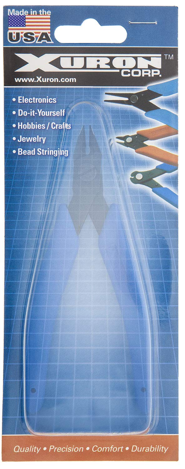 Xuron - 450S Tweezer Nose Pliers - Serrated