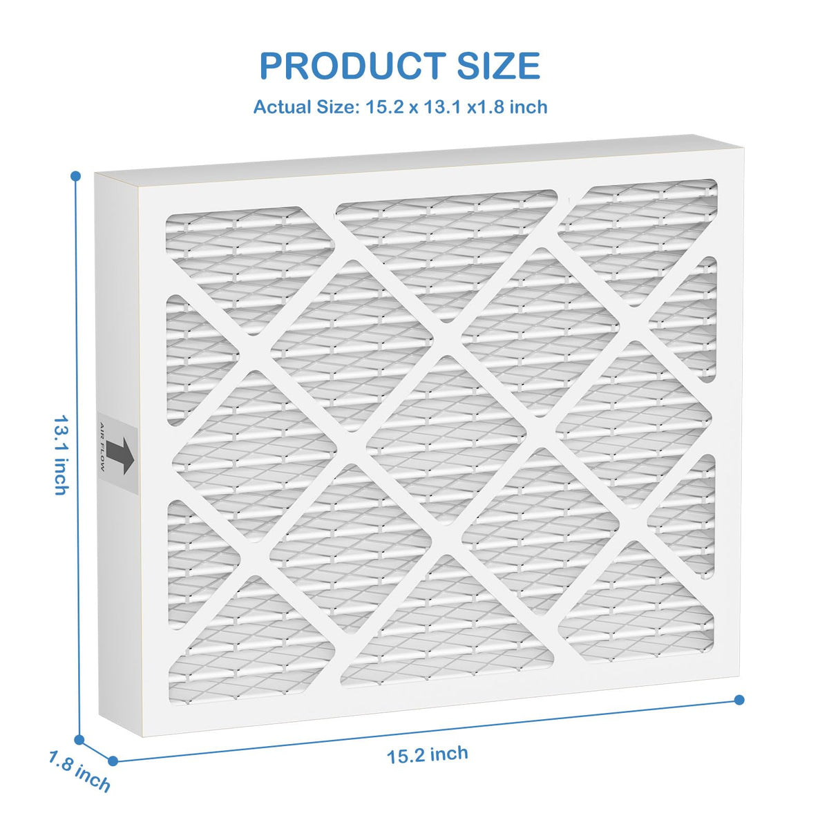 Cooyafan PN07126 MERV 13 Dehumidifier Filter Replacement Compatible with Sanidry Sedona Dehumidifier PN07126 Replacement Filter 4 Packs