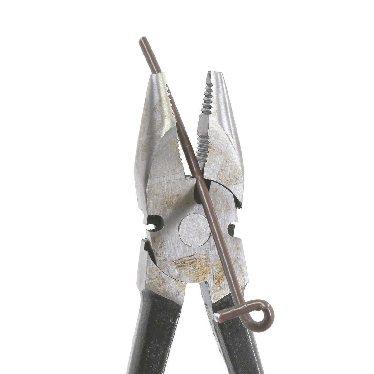 10" Premium Fence Pliers Round Nose Utica Style