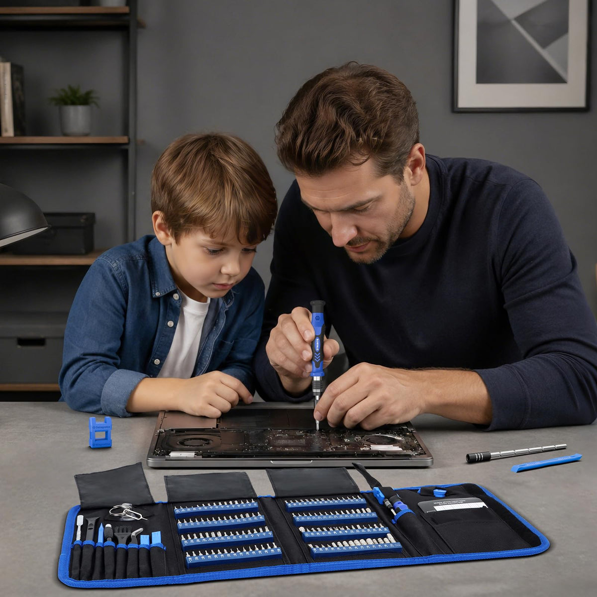 STREBITO Electronics Precision Screwdriver Sets 142-Piece with 120 Bits