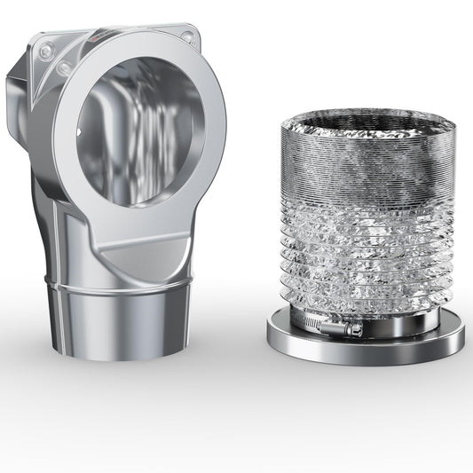 JEEVONY Magnetic Dryer Vent Coupling DV90 Airtight