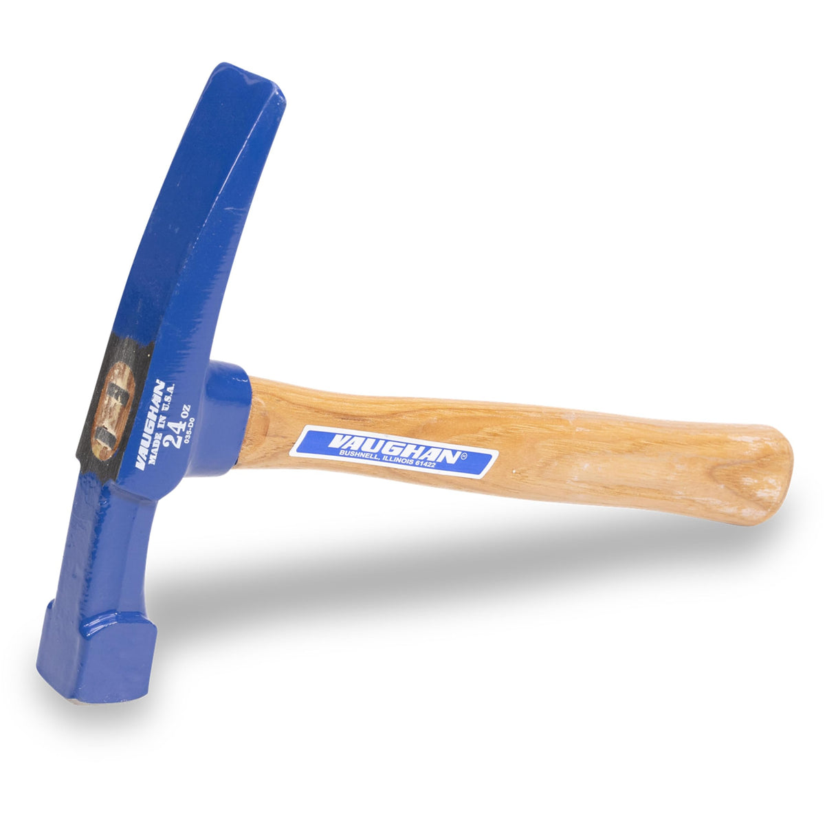 VAUGHAN Bricklayer Hammer, 24 oz, Masonry Hammer, Assembled in the USA