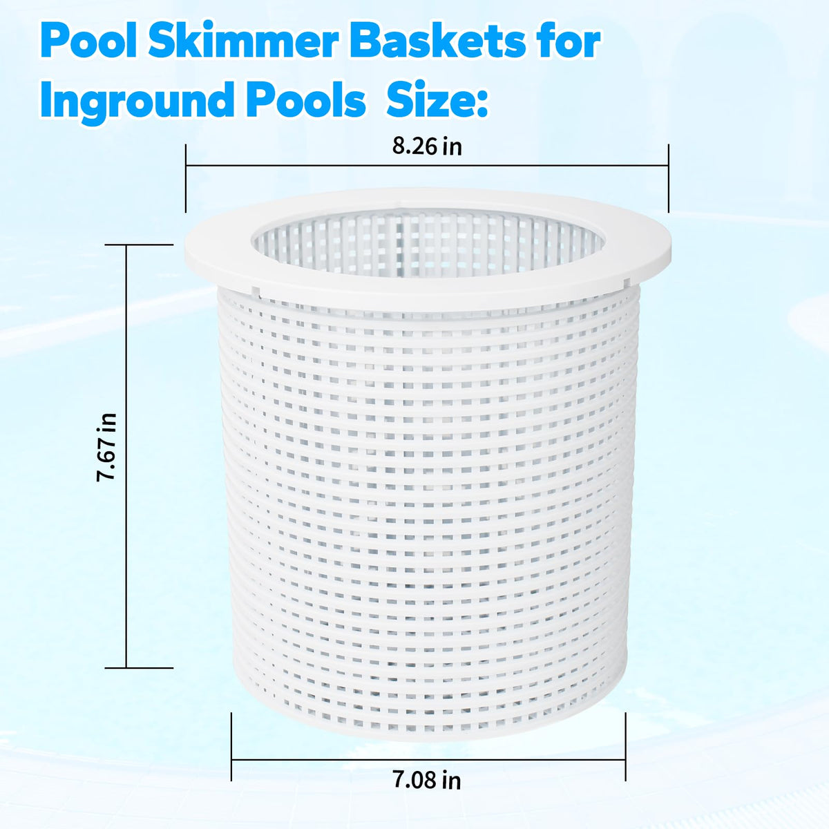 R38013A Pool Skimmer Basket Replacement for Pentair American Admiral