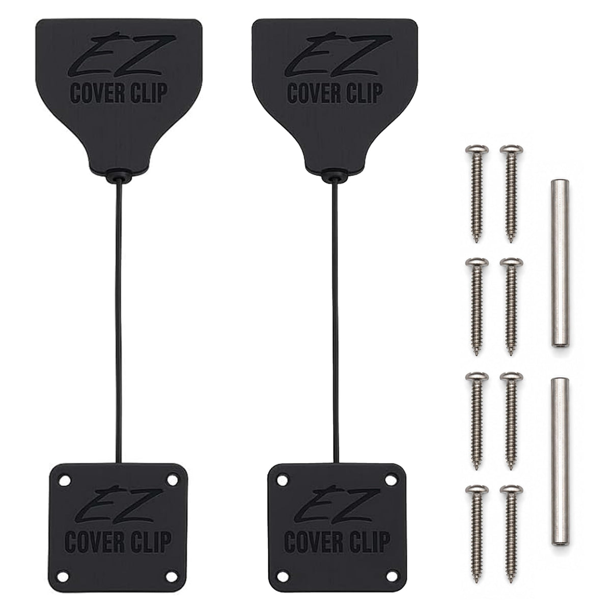 EZ Cover Clip - Hot Tub Cover Clips Replacement - 12" Spa Cover Clips - 2PK