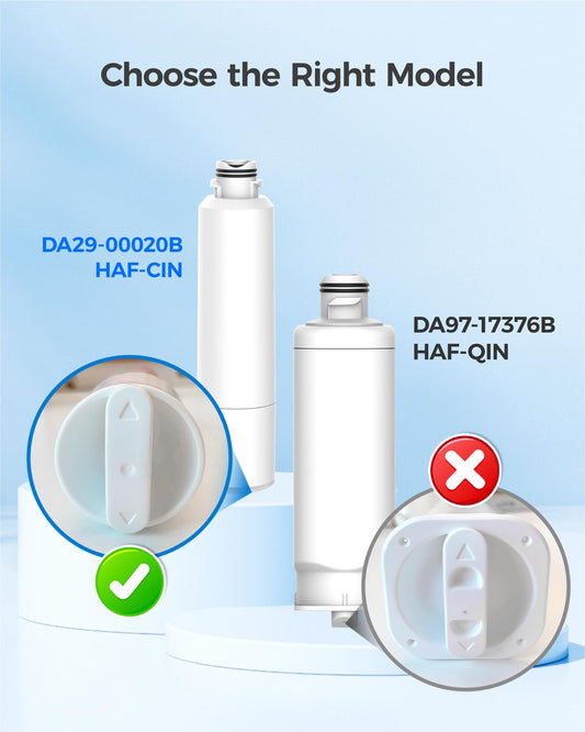 Waterdrop WD-F27 Replacement for Samsung® HAF-CIN/EXP Water Filter, 3 Pack