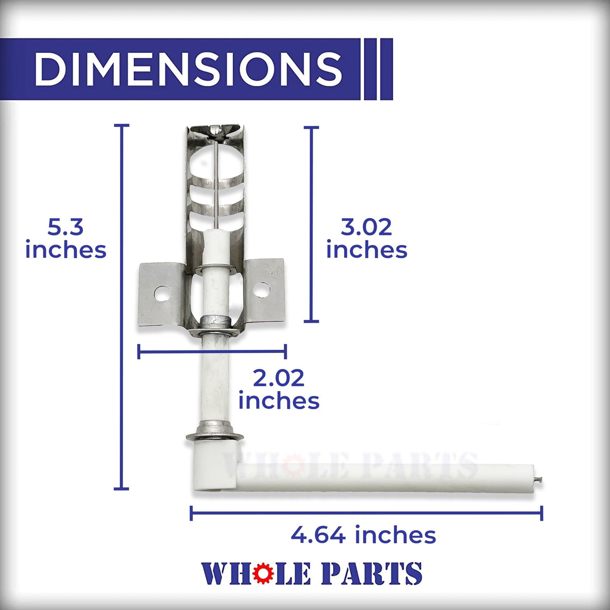 Whole Parts Upgraded Range Oven Igniter Part# W10324262