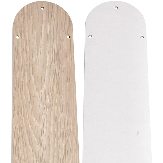 UPSEED 5 Pcs 42 Inch Ceiling Fan Replacement Blades, Sturdy Wood Blades