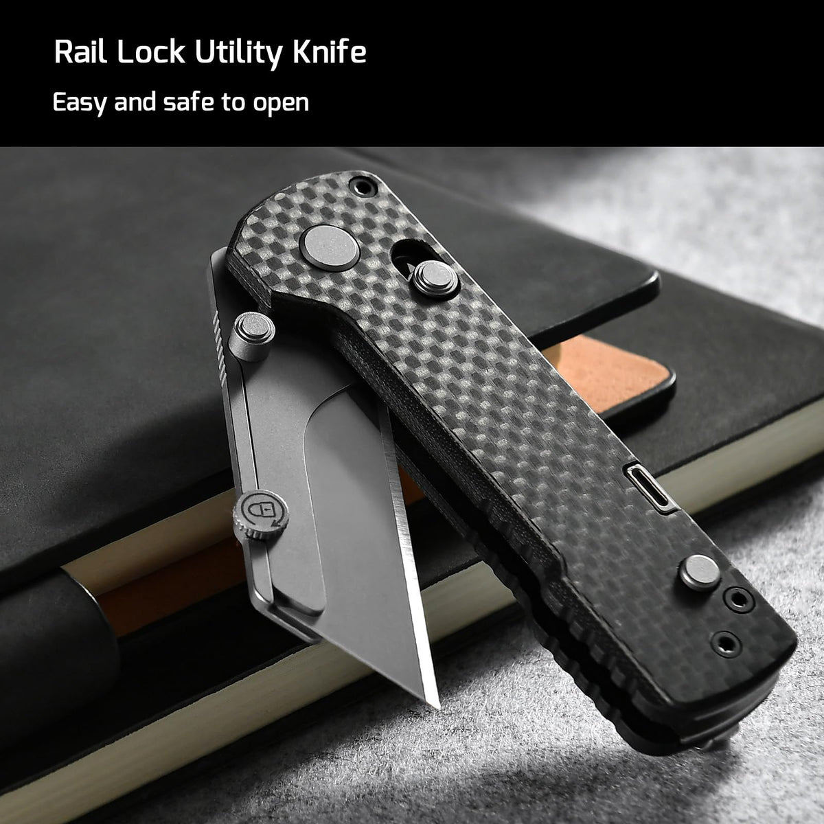 OKNIFE U1 Pro Multitool Folding Utility Knife with Folding Screwdriver