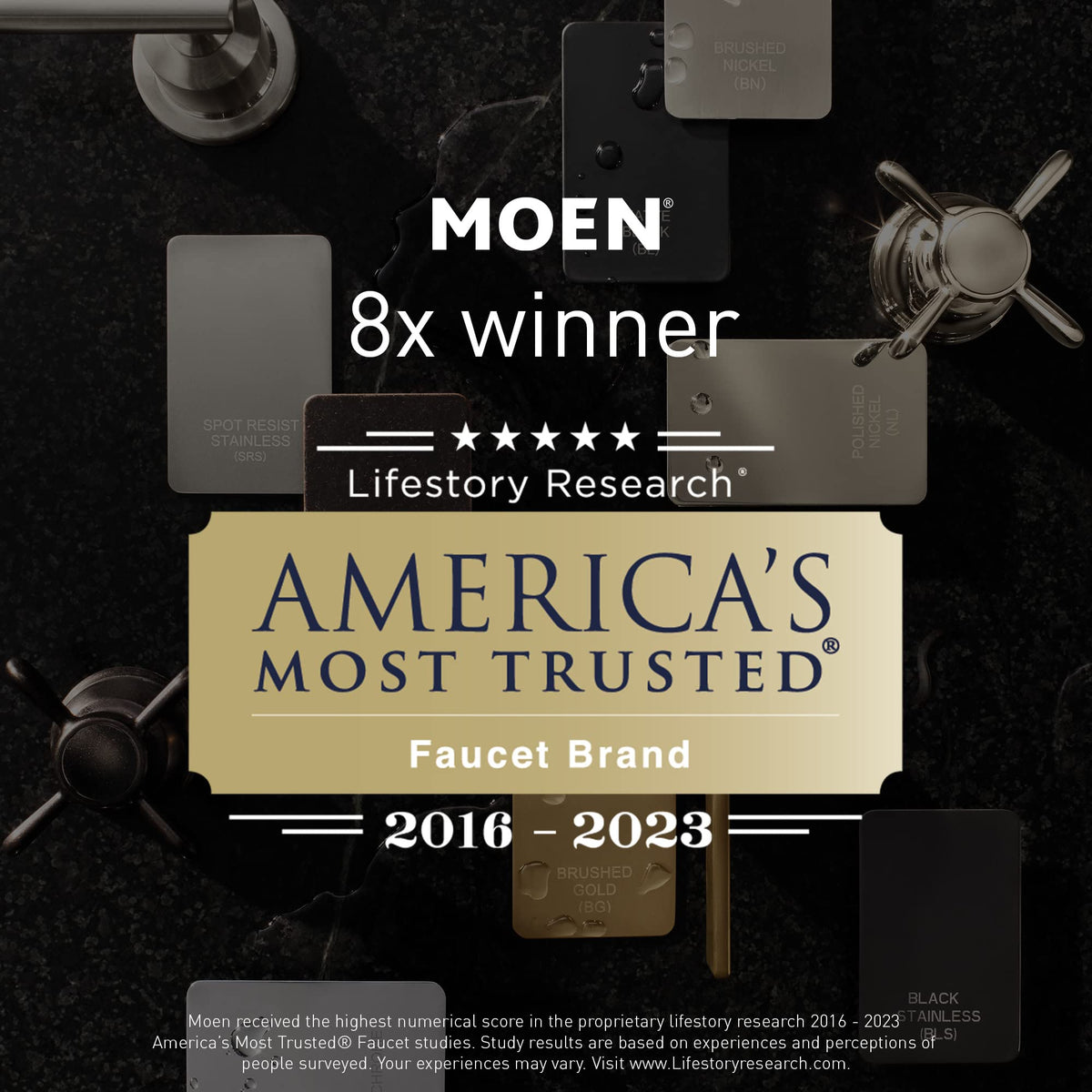 Moen Dartmoor Brushed Nickel 3" Metal Decorative Replacement Toilet Tank Flush Lever, YB2101BN