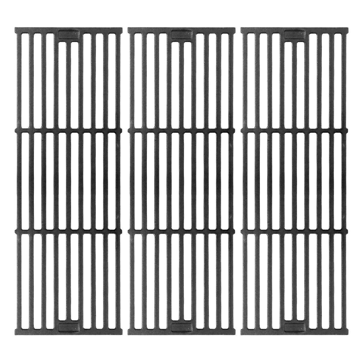 Grill Grates for Char Griller Replacement Parts Cast Iron Chargriller Cooking Grate 2121 2123 2222 2828 3001 3030 3725 4000 5050 5252 5650 9020 Charcoal Smoker Rack BBQ 19 3/4" x 20 1/4"