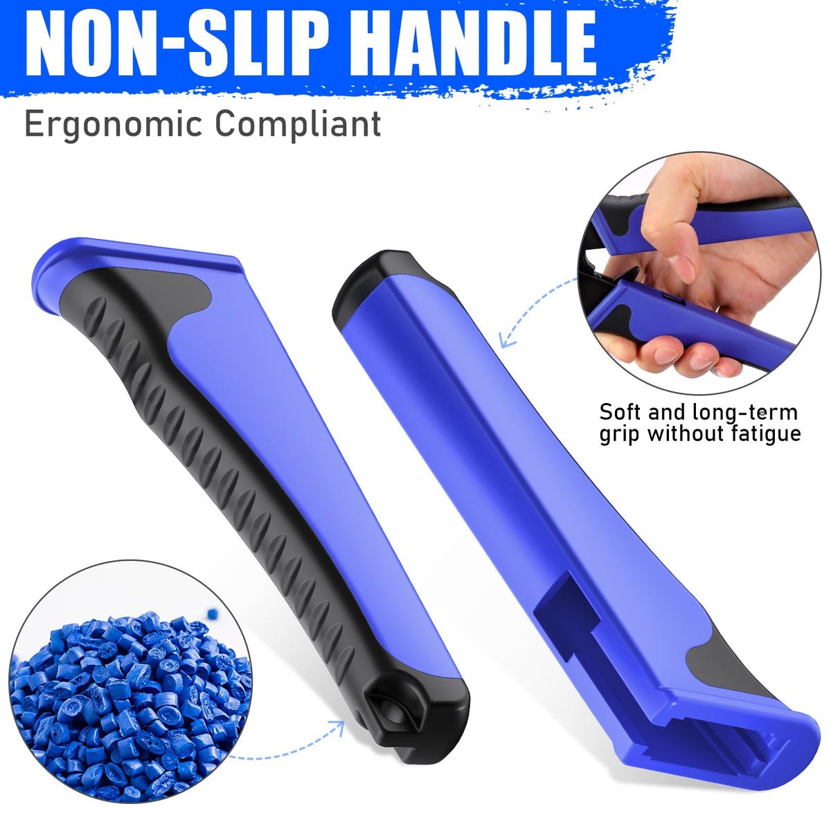 Crimping Tool Set 6PCS - Ratchet Wire Crimping Tool for Heat Shrink,Insulated Nylon,Non-Insulated,wire ferrules,Open Barrel Terminals,Solar Connectors - Crimper with 6 Interchangeable Die
