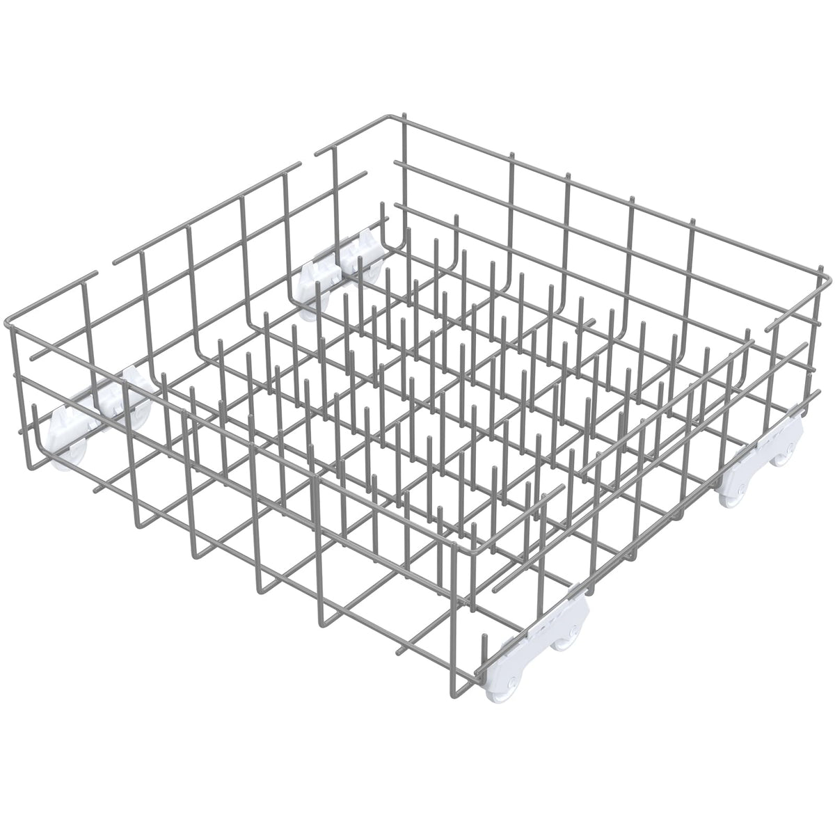 Upgraded W10380384 W10311986 Dishwasher Lower Rack Replacement Compatible with Whirlpool Dishwasher Bottom Rack 300563, DU911PCDQO with WP3376961 Wheels