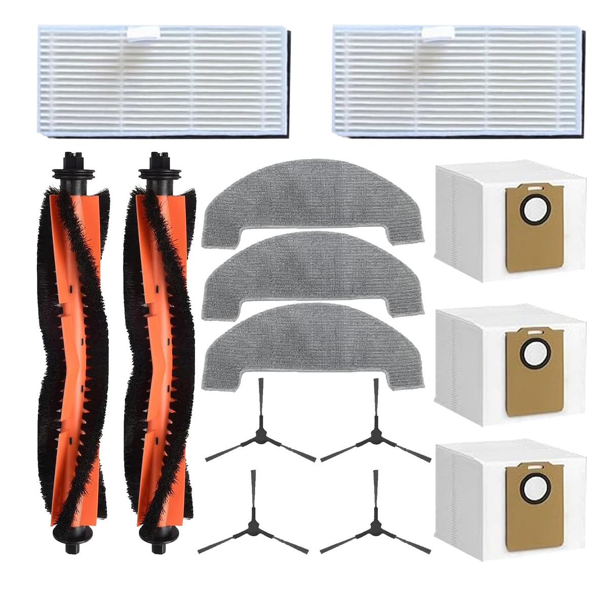 UR3 Replacement Accessories Kit For uninell UR3 Robot Vacuum Cleaner :