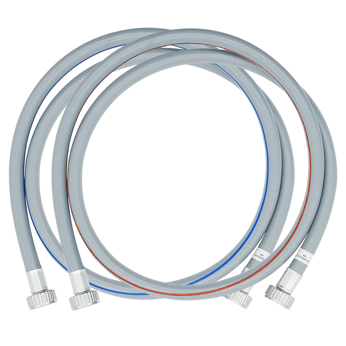 LG Genuine Washer Water Supply Hoses – 4.9 ft, Hot