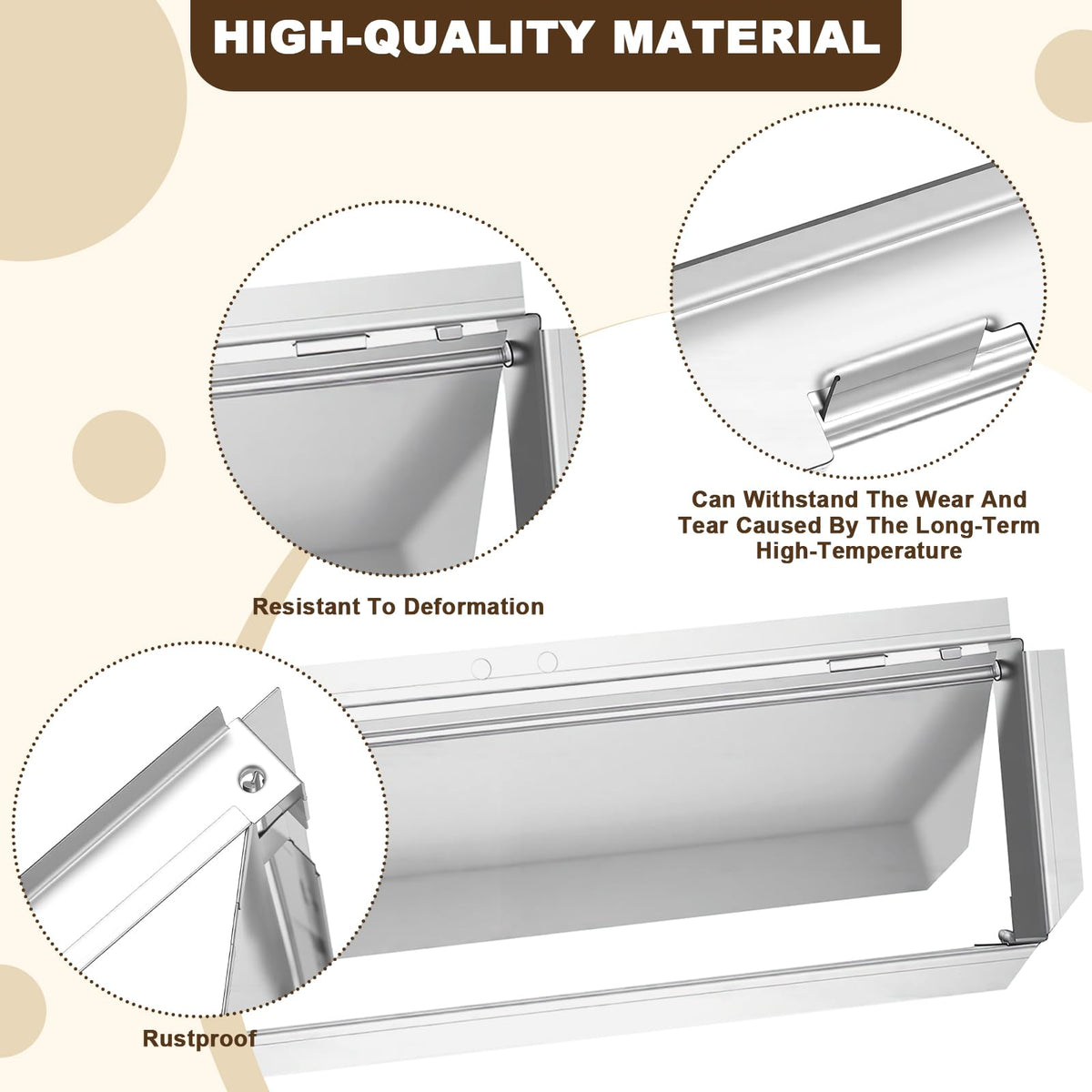 Otoolling Microwave Exhaust Vent Kit Microwaves Vent Damper Compatible with Samsung, Ge, Hotpoint Microwave