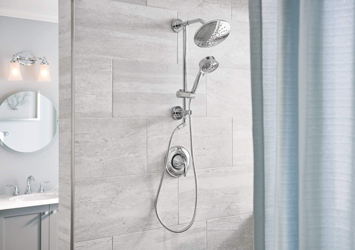 Moen Chrome Replacement 4-Function Eco-Performance Handheld Showerhead, 164927