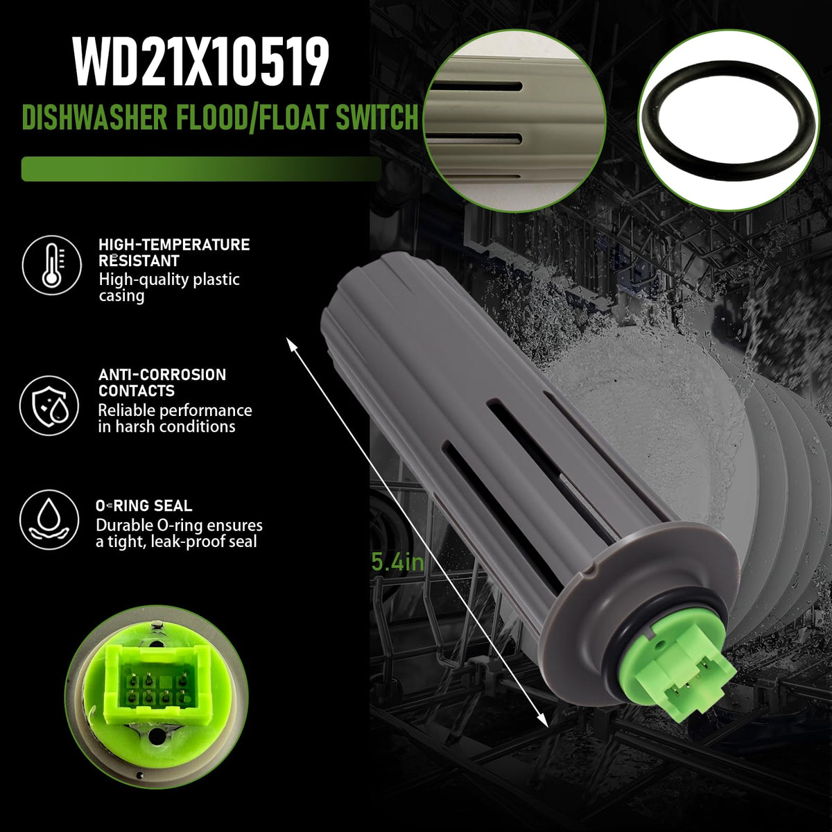 WD21X10519 Dishwasher Flood Switch for GE Dishwash