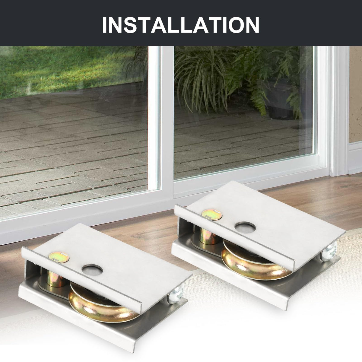 Nirakoka Patio Door Rollers Replacement #0C5Y00P0