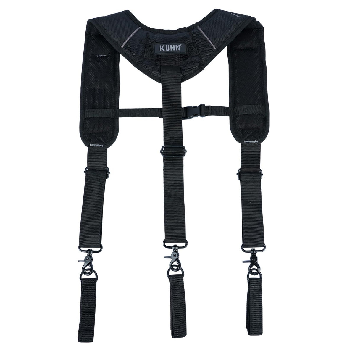 KUNN Tool Belt Suspenders, 3-Points Construction Suspender for Men