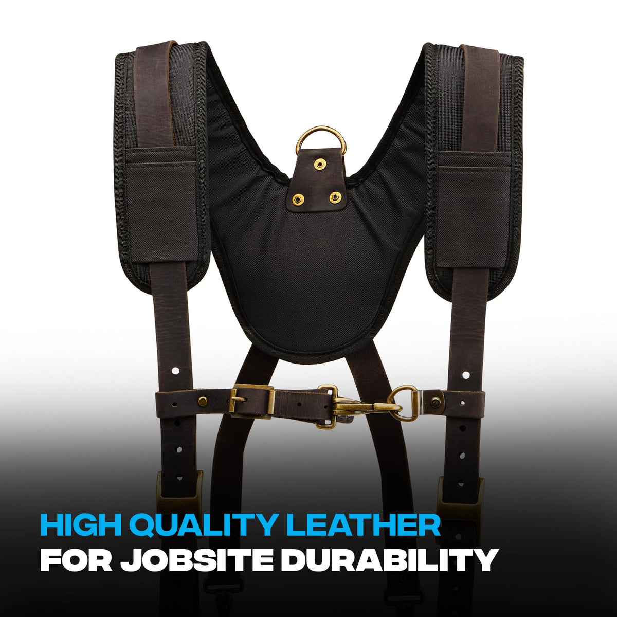 OX Leather Tool Belt Suspenders - Tirantes Para Bolsas de Construccion