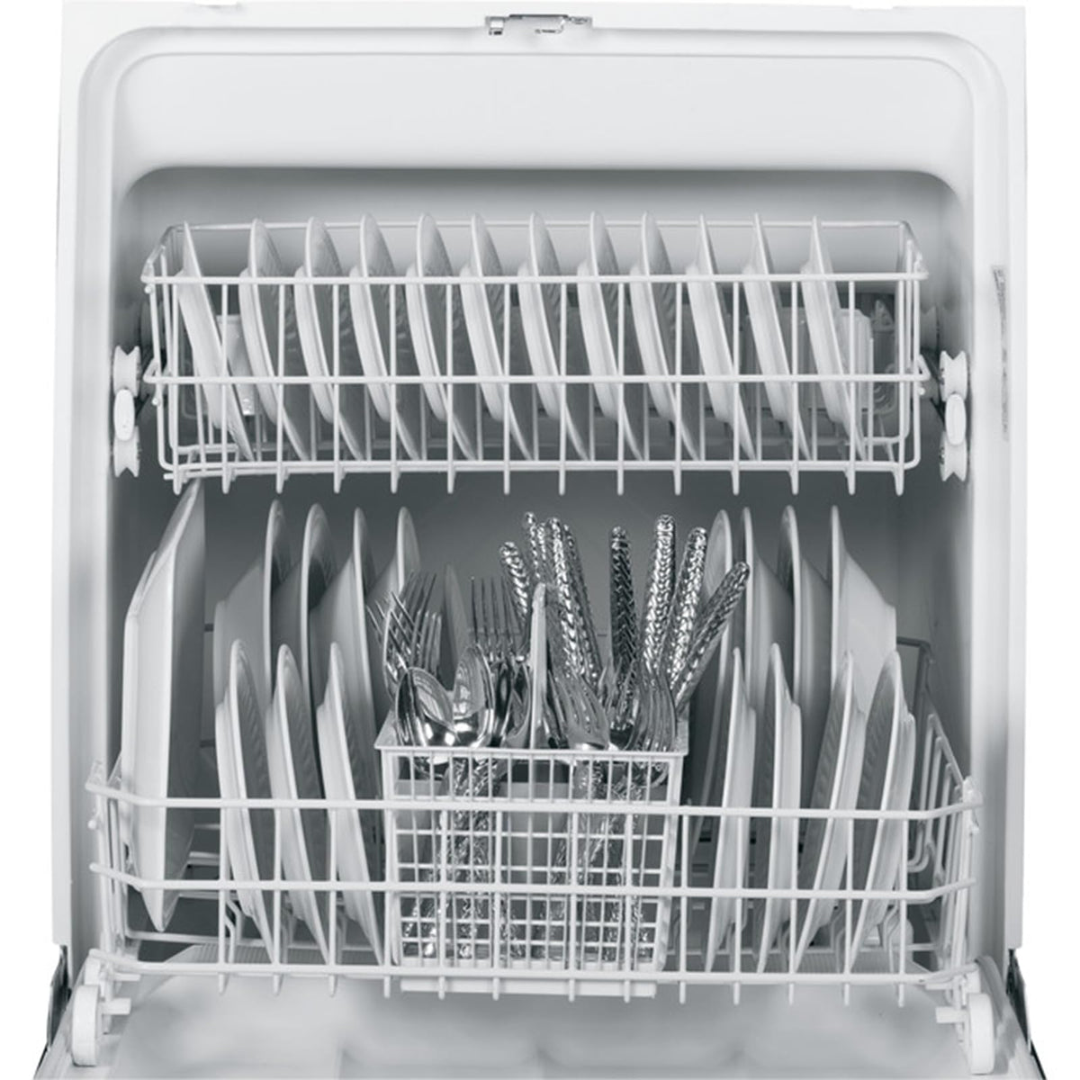 Allstare WD28X10384 Dishwasher Lower Rack Replacement Parts for GE Dishwasher Parts Lower Dishrack Assembly with Wheels GHDA485N10CS GLD4406R00BB GE Dishwasher Bottom Rack 22.2"D x 21.3"W x 7.3"H