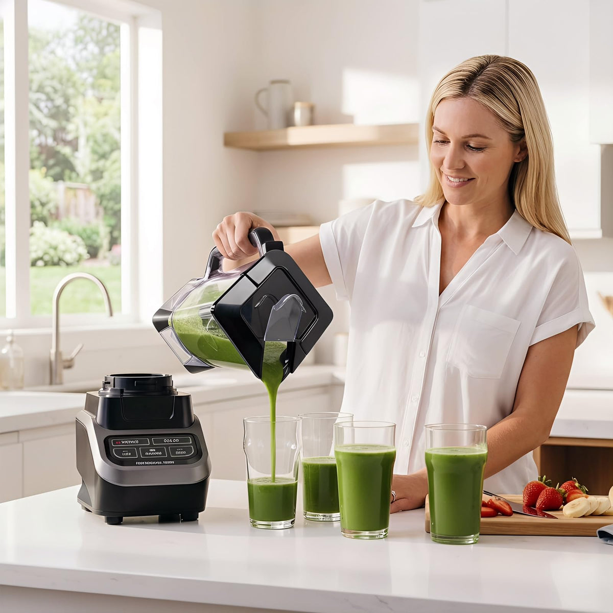 Ninja Blender Lid Replacement for 72 oz Pitcher, Replacement Parts Top Lid
