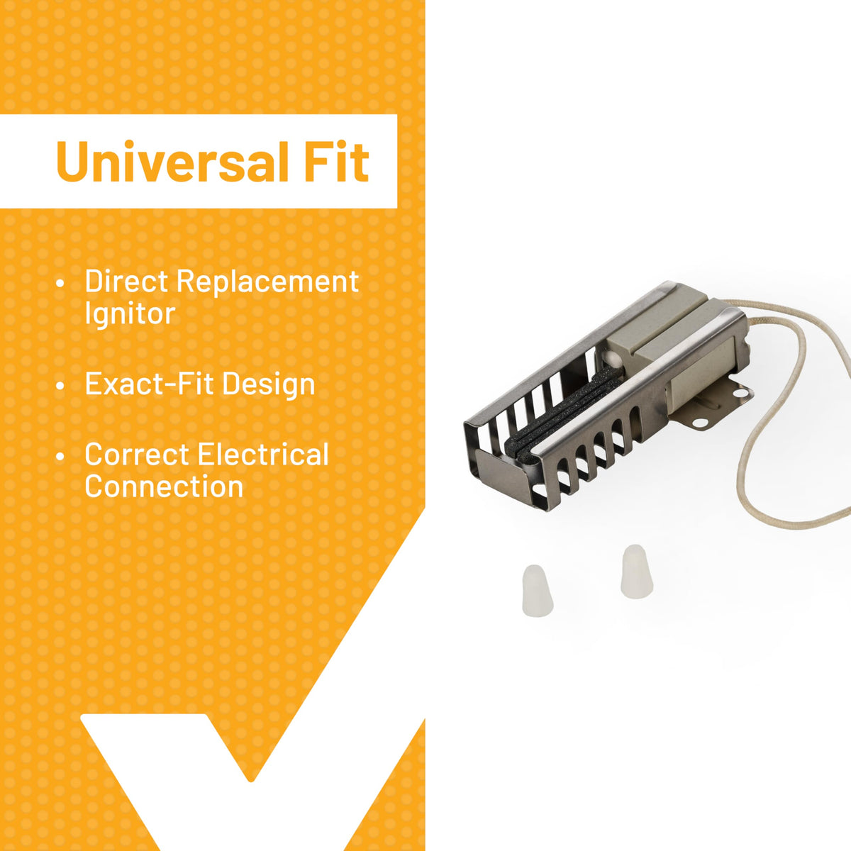 Smart Choice 5303935066 Flat Style Oven Igniter Compatible with Frigidaire, Compatible with Electrolux Gas Ranges and Wall Ovens, Replaces 5304515072 316428600 AP2150412