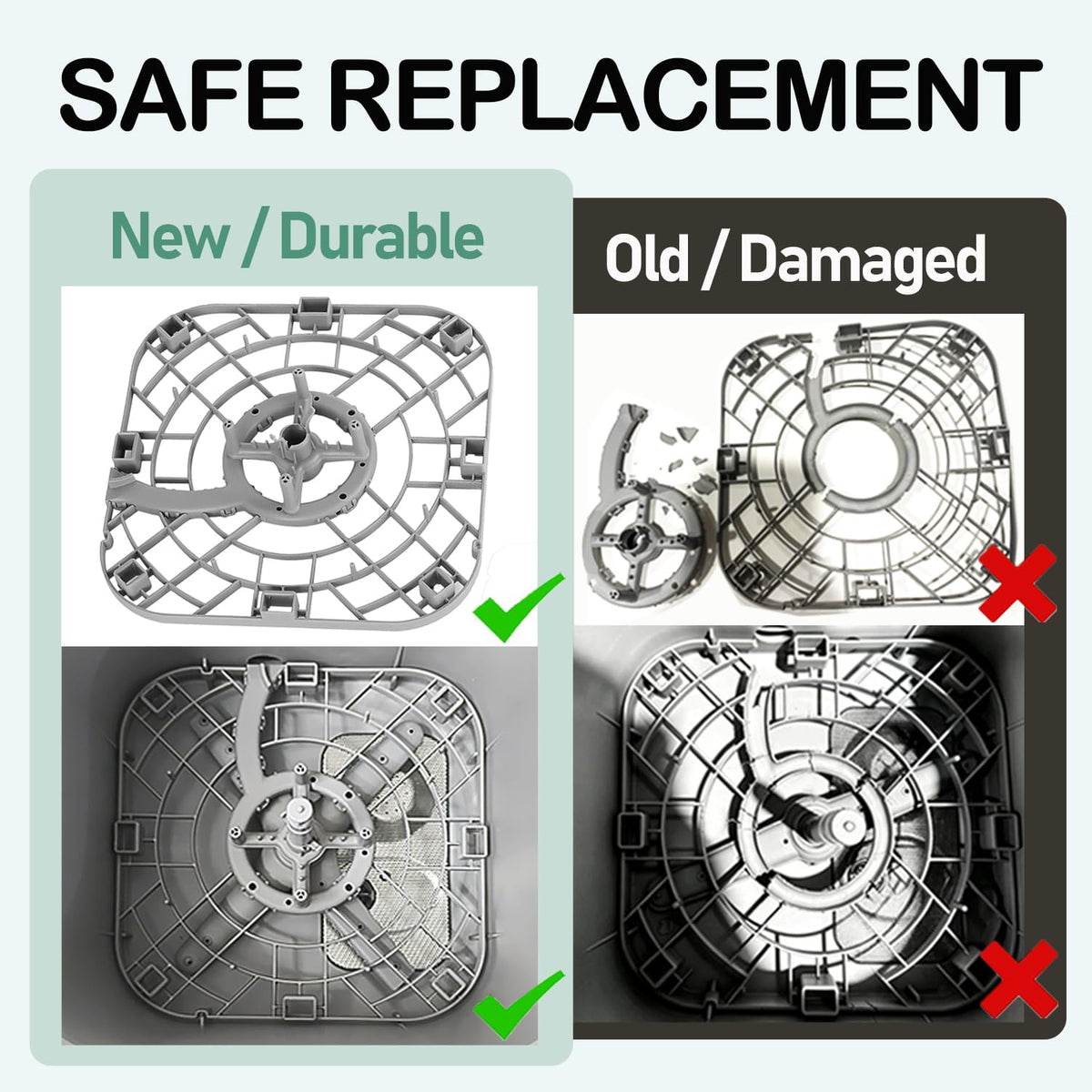 Oxyooh Replacement Bottom Tray for Momcozy Bottle Washer, KleanPal Pro Base
