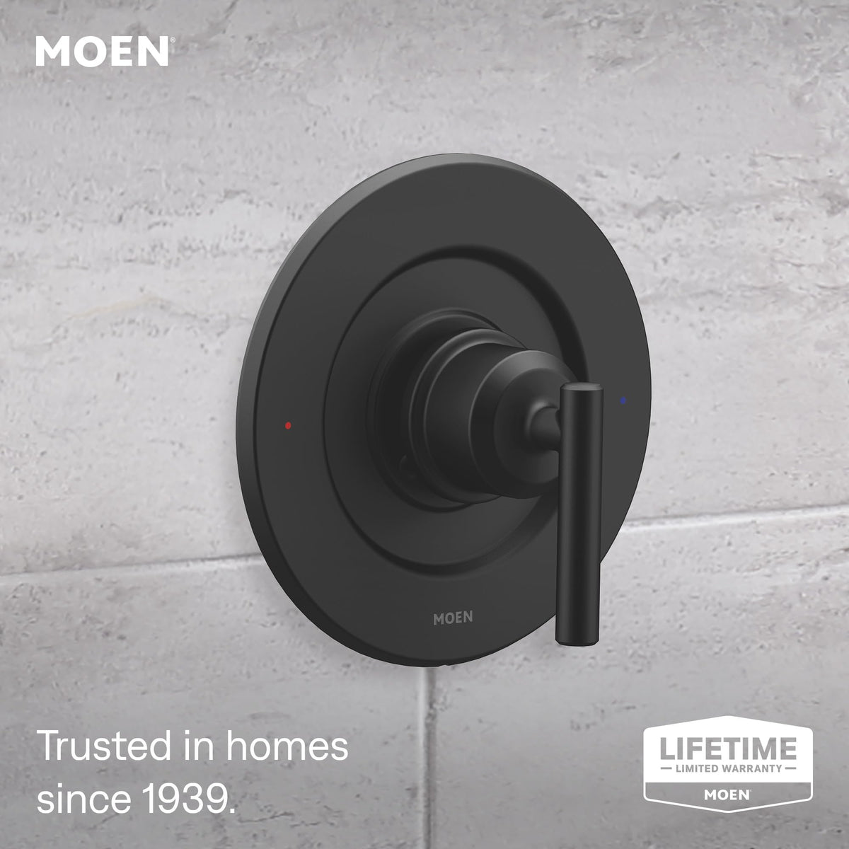 Moen T2901 Gibson Chrome Posi-Temp Valve Trim Kit
