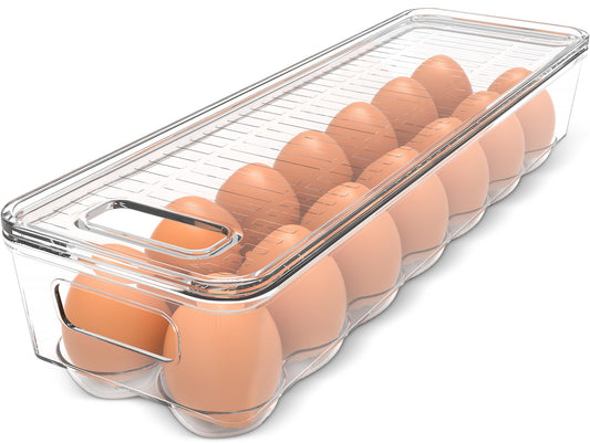 Utopia Home Egg Holder for Fridge, Stackable Egg C