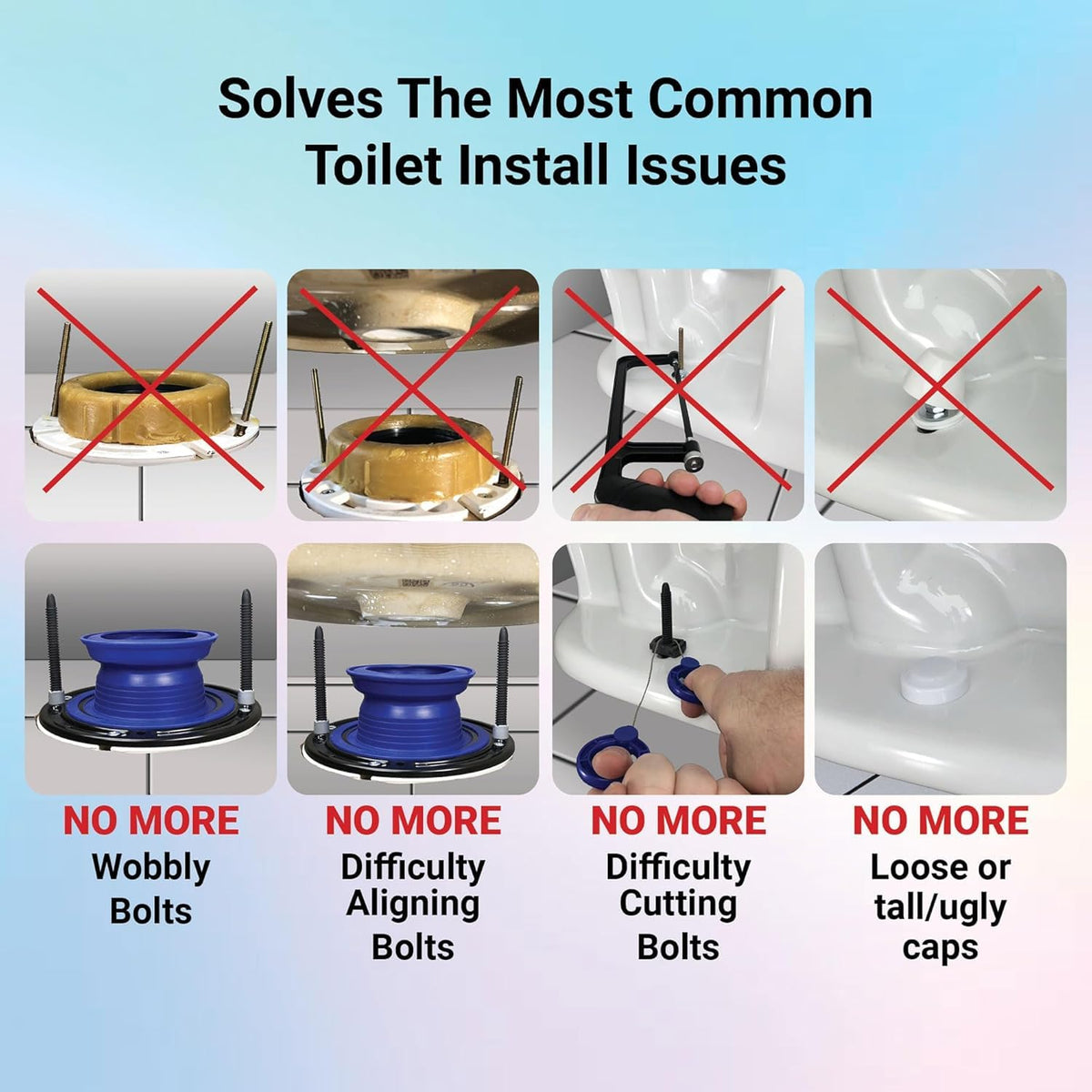 One N Done 400DS Toilet Flange Repair Kit – Deepest Seal – Diamond Saw