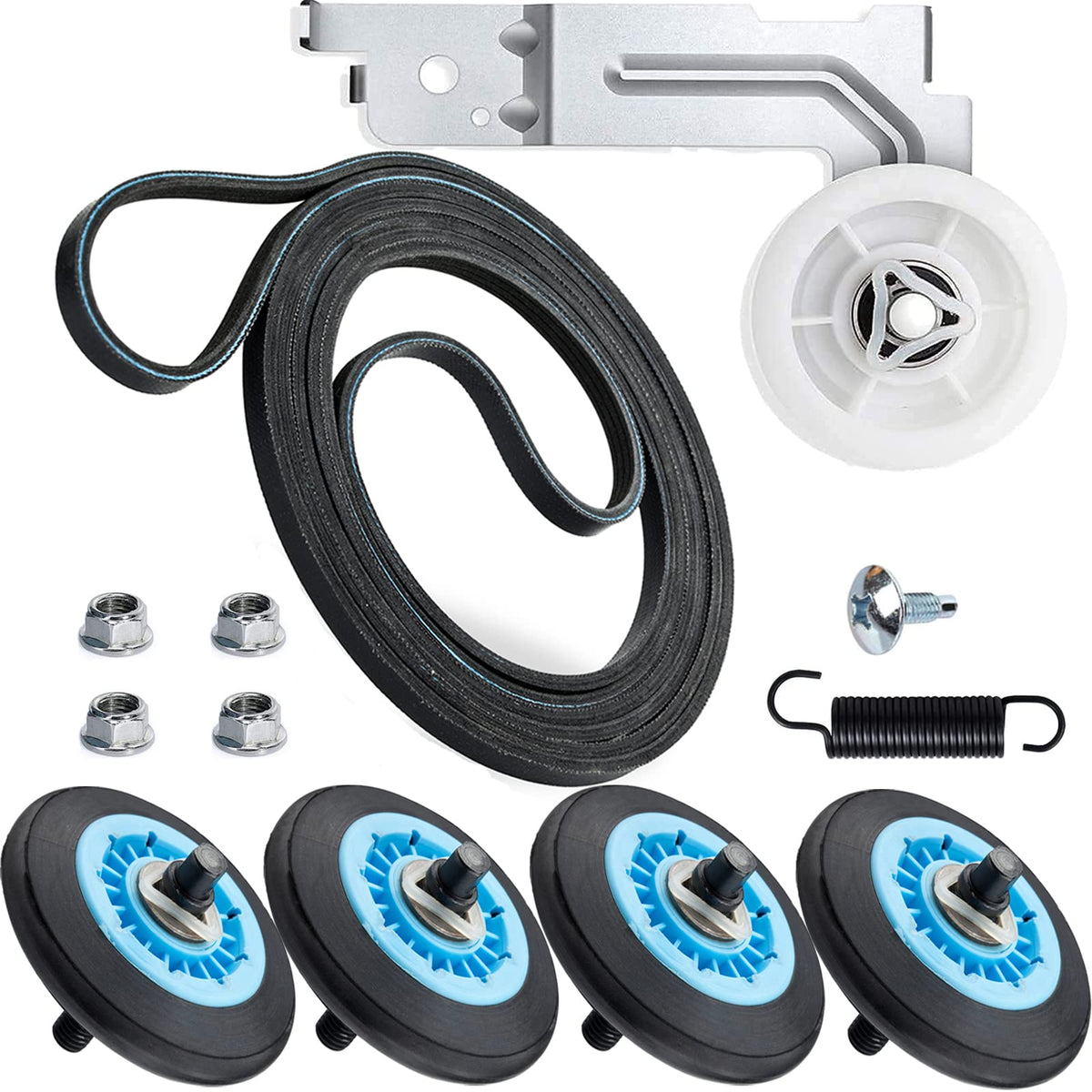 【Upgraded】Dryer Roller Replacement Part for Samsun