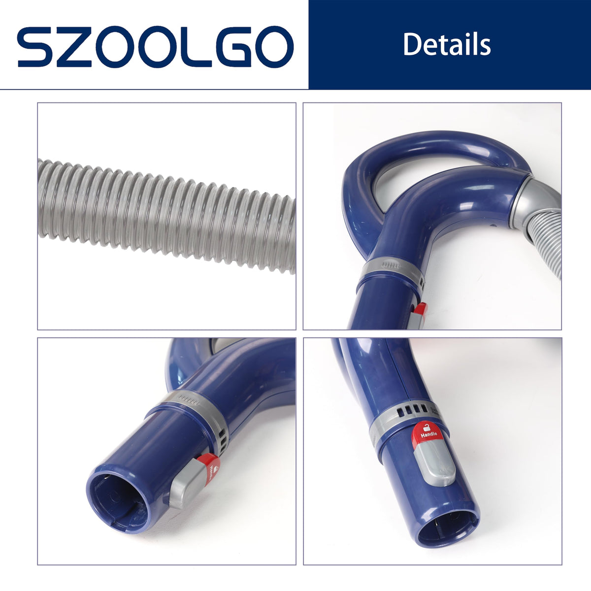 Replacement Hose For Shark Vacuum Navigator Parts For Shark:NV360 NV350 NV351 NV352 NV355 NV356 NV357 NV358 NV370 UV541 NV390 NV391 NV392 UV440 UV550 CU512 207FFJ360 113FFJ BLUE