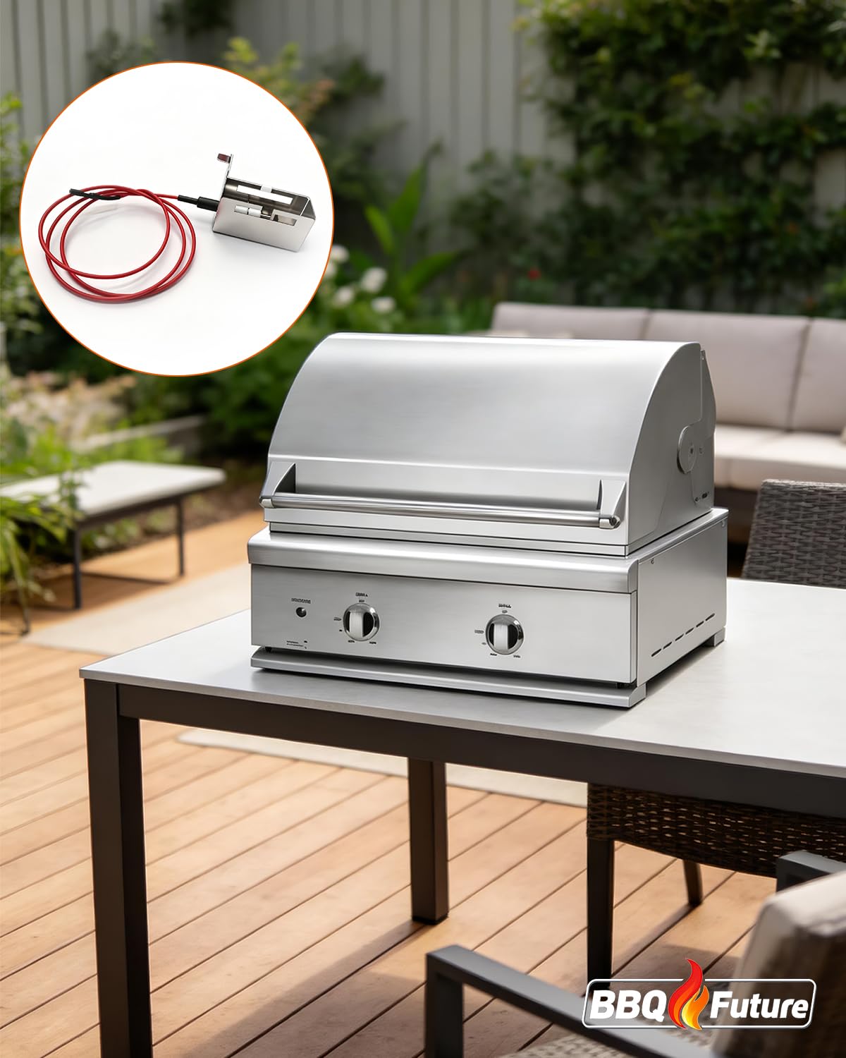 Igniter Kit with Collector Box for DCS 27/36/48 & BGA Series Grills, 3-Pack