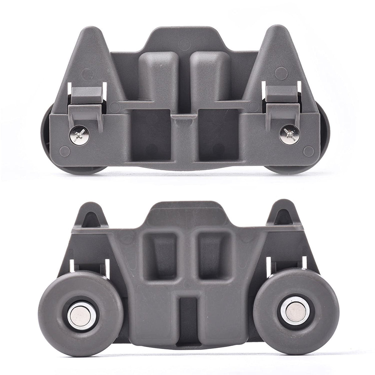 (4-pack) W10195416 NEW UPGRADED Replacement Part for Lower Dishwasher Wheel – Compatible with GE/Whirlpool/Kenmore - AP5983730, W10195416V, W10105417, PS11722152, W10195416VP