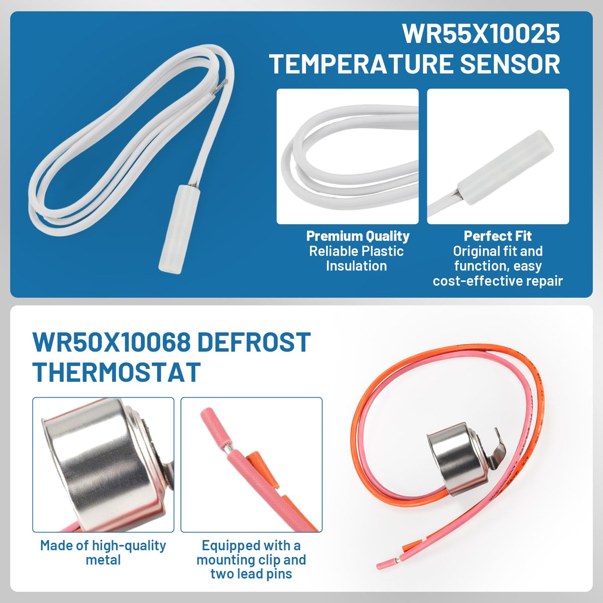 FrigeSwift Upgraded WR51X10055 Refrigerator Defros