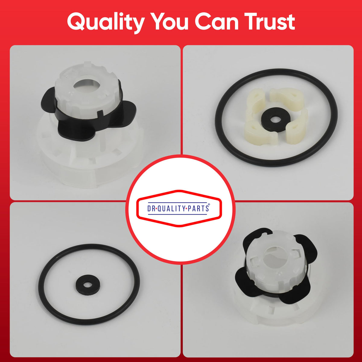 Dr Quality Parts Washer Agitator Repair Kit for Wh