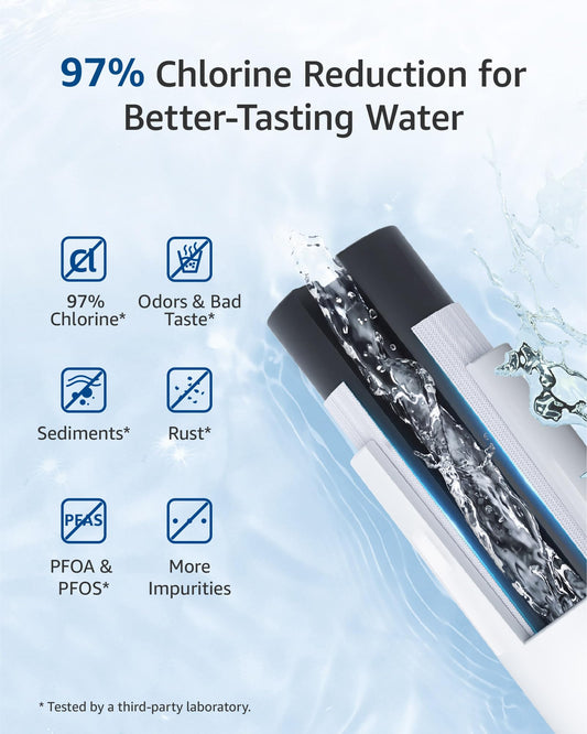 Waterspecialist WS645A Refrigerator Water Filter, Replacement for Samsung® DA97-17376B, HAF-QIN/EXP, HAF-QIN, RF28T5001SR, DA97-08006C, RS27T5200SR, RF28R7351SG, RF24R7201SR, RF27T5201SR, 3 Pack
