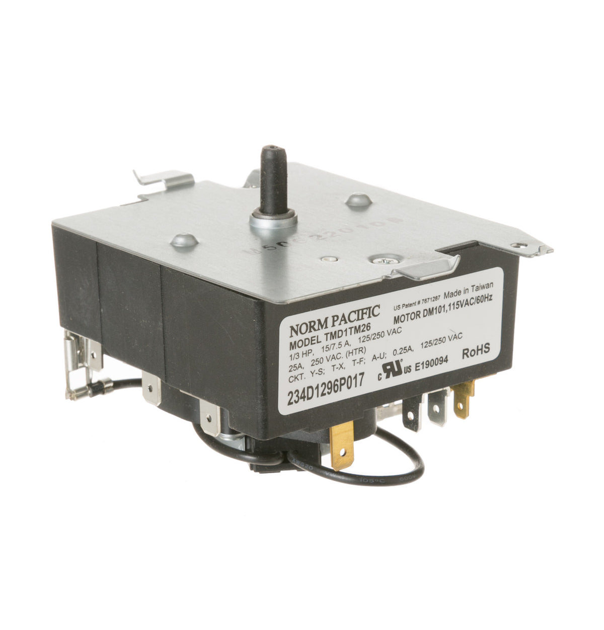 GE Laundry Center Dryer Timer WE04X22654