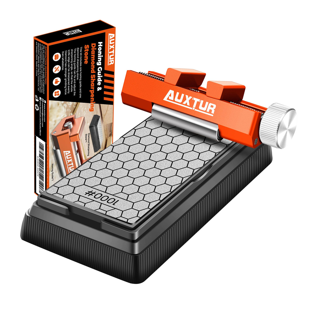 AUXTUR chisel sharpening jig with Honing Guide Tool Set for Woodworking