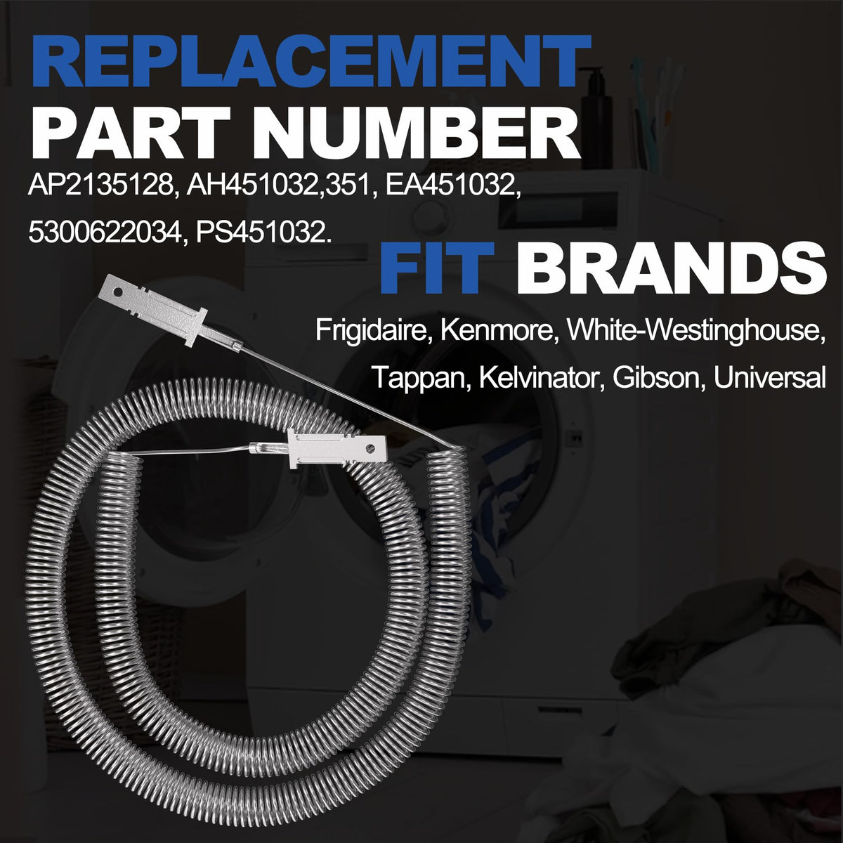 2026 Upgrade 5300622034 Dryer Restring Heating Ele