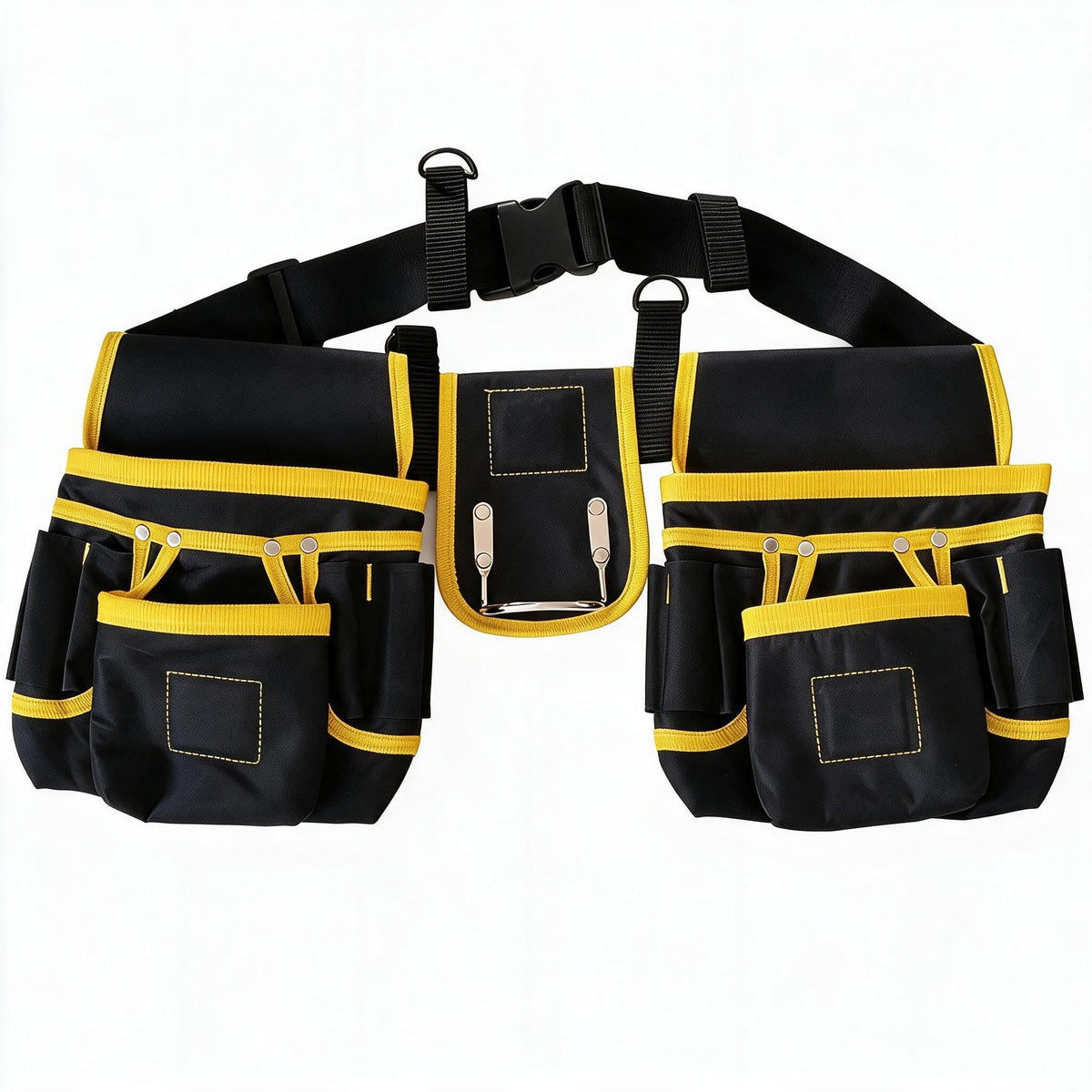 Tool Belt with Suspenders, 27-Pockets Heavy Duty Tool Belts for Men