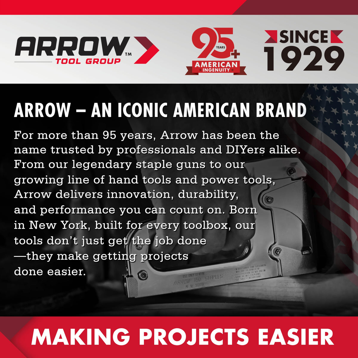 ARROW 2-Piece Quick Adjustable Groove Joint Pliers (8" & 10")