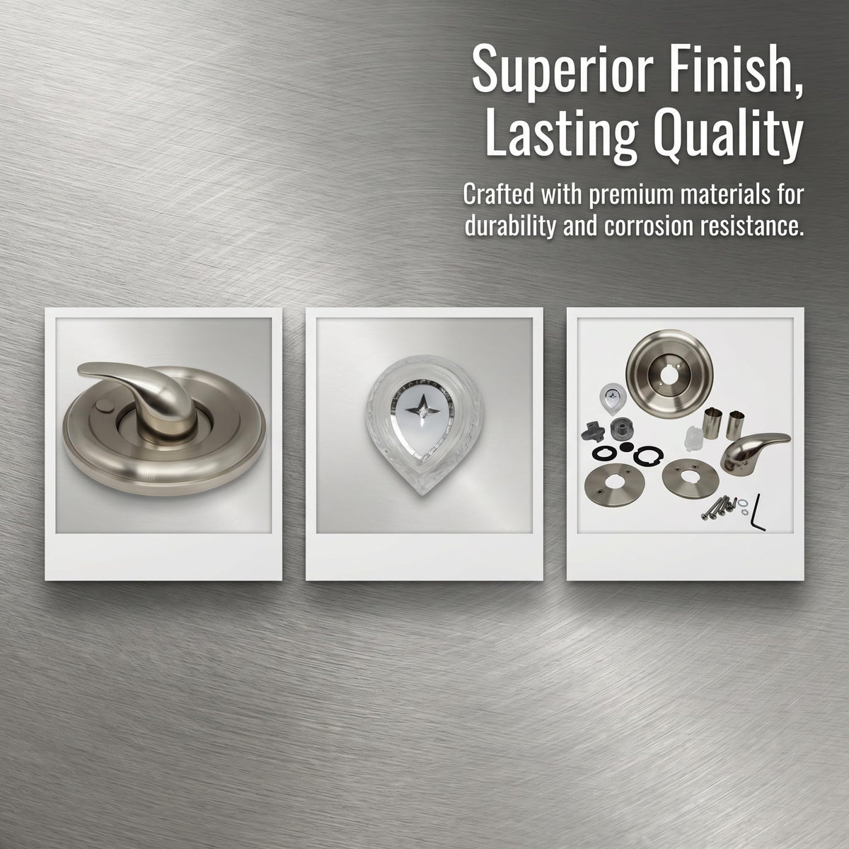 Universal Shower Trim Kit for Moen Single-Handle Shower Valves
