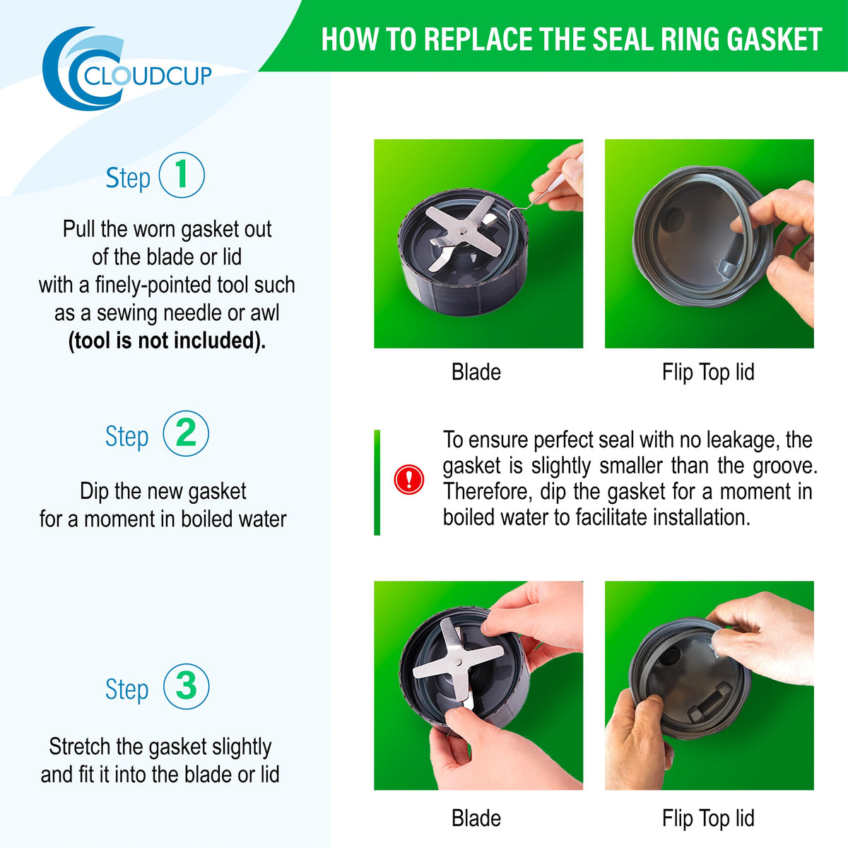 Seal Rings Gaskets Replacement for Nutribullet Blender Parts Accessories