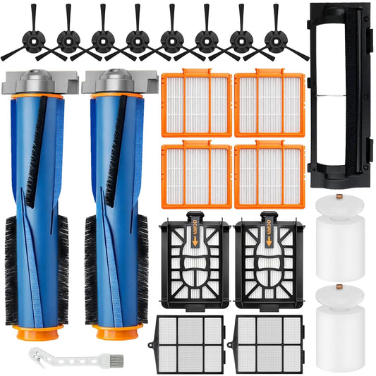 22-Pack Replacement Parts Kit for Shark UR2360S UR2360 Ultra Robot Vacuum