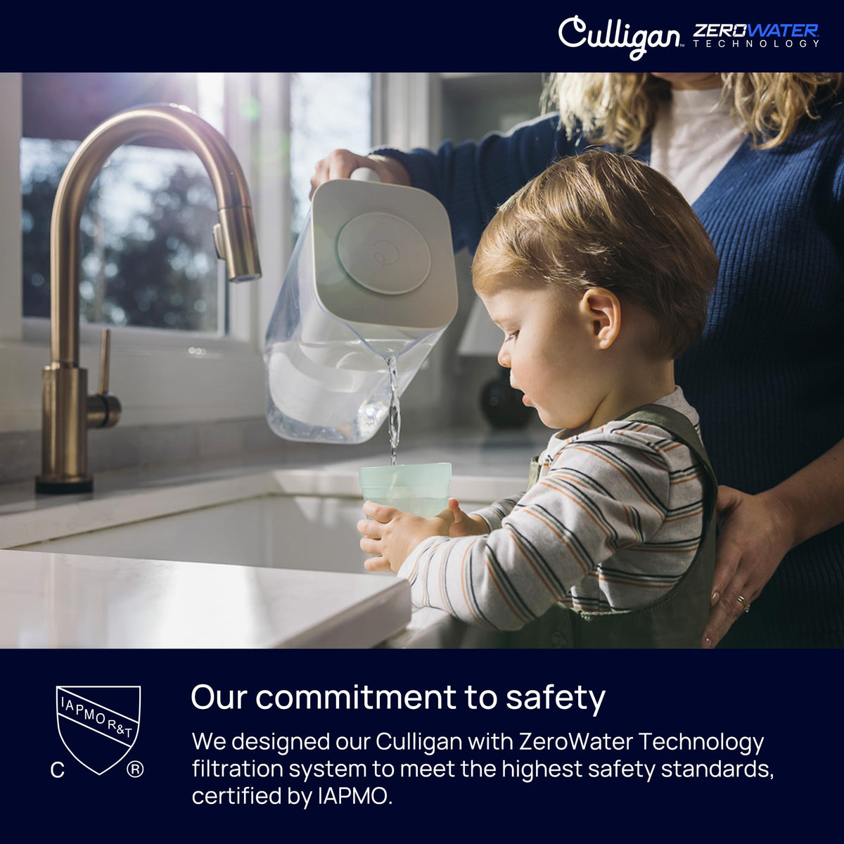 Culligan ZeroWater Replacement Water Filter Removes PFAS 2-Pack​