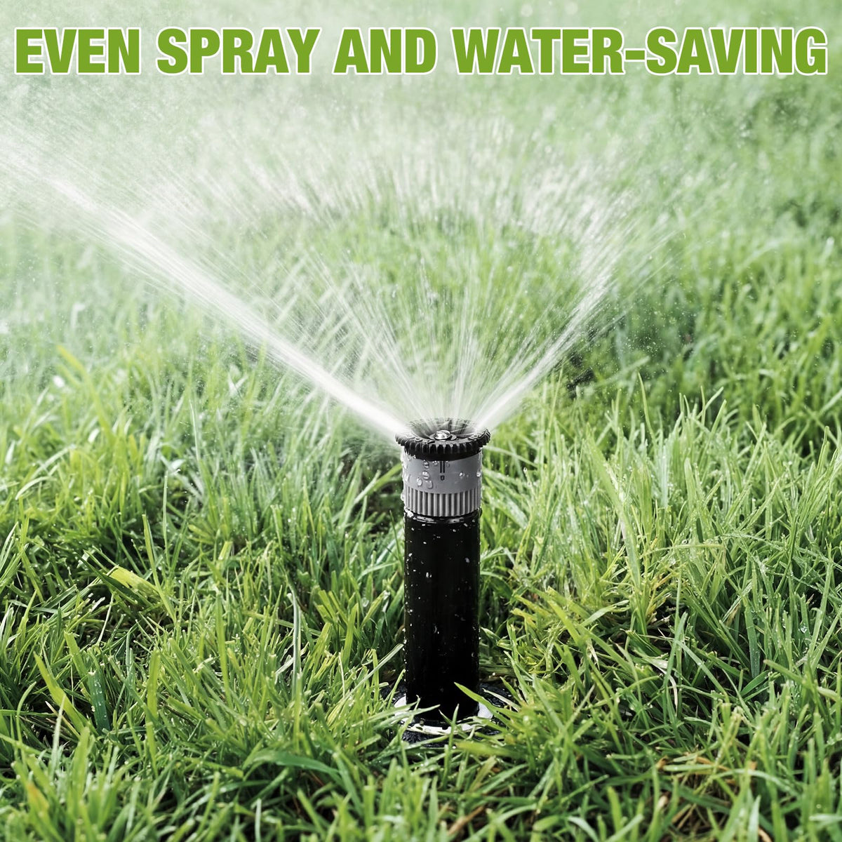 Chicmount 5 Pack 4 Inch Pop up Sprinkler Head Compatible with 1800 Series